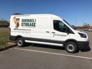 squirrel storage van
