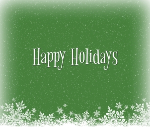 Happy holidays